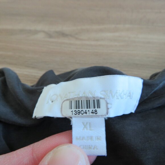 JONATHAN SIMKHAI Lucy Slinky Jersey Cutout Ruched Dress Evening Party - Size XL - Picture 15 of 15